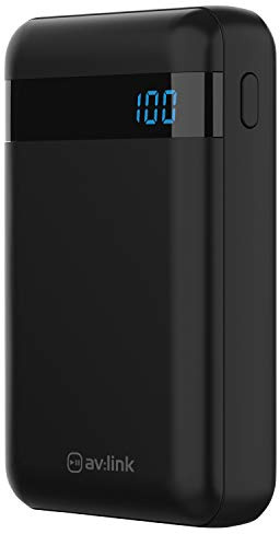 AV:Link | Portable Power Bank with LED Display | 10000mAh/37W