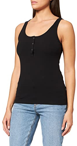 ICHI Damen IHSUPER to Trägershirt/Cami Shirt, 194008/Black, M