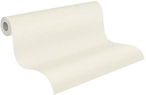 A.S. Création Unitapete Trendwall 2 Tapete einfarbig unifarben Vliestapete weiß matt fein strukturiert 379764 37976-4