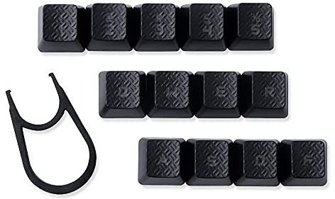 Tastenkappen für Romer-G Switch Logitech G310 G413 G613 G810 K840 G910 Tastatur (Schwarz, 13 Tasten)