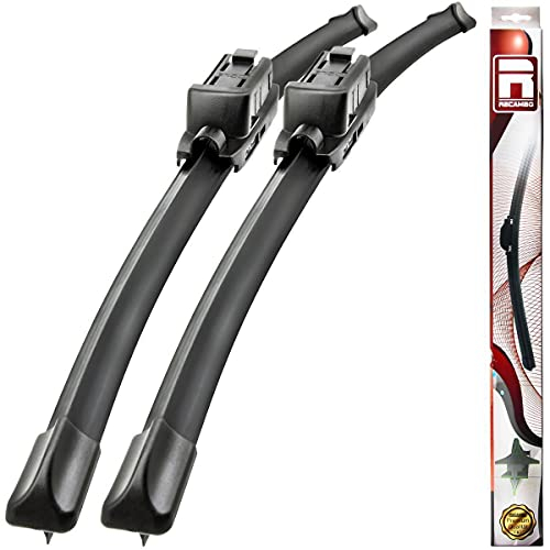 Recambo SCHEIBENWISCHER VORNE kompatibel für SEAT MII | SKODA CITIGO | VW UP! | BJ ab 2011 (2er Set: 600mm / 400mm)