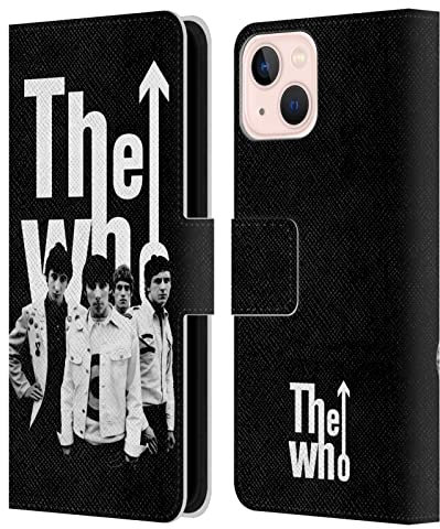 Head Case Designs Offizielle The Who 64 Elvis Kunst Band Kunst Leder-Wallet-Hülle Kompatibel mit Apple iPhone 13