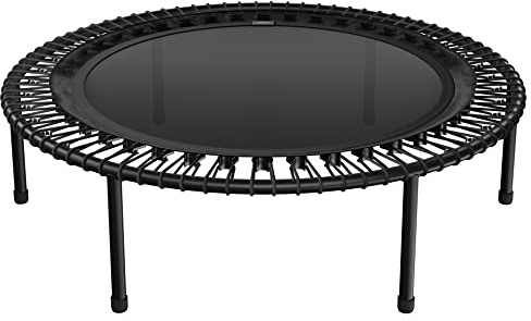 bellicon Mini Trampolin | Seilring-Federung bis 120 kg | Indoor Fitness Trampolin für Erwachsene | Schraubbeine