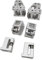 EJPPDHCO One.1 Ender5 Pro Plus 3D-Drucker 1.1 Core-XY Aluminiumlegierung CNC-gefräste Umbauteile KIT