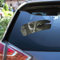 Wunschtext Aufkleber Auto Motorrad Fahrrad Boot - klebt auf jeder glatten Oberfläche - Peace Was Never An Option- 12cm bis 30cm Länge - Auto Aufkleber Buchstaben Aufkleber car sticker (Weiß)