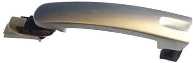 YOUKEJNM Außentürgriffe Auto Comfort Access Türgriff KESSY Für VW Für Tiguan 2008–2018 Für Jetta 2011–2018 Auto Türgriff Abdeckung Trim(Color:Silver,Size:RiGht)