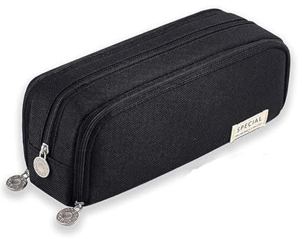 Xuigort Federmäppchen Groß, Federtaschen Teenager Mädchen Mäppchen Etui Stifte 3 Fach, Große Kapazität Pencil Case für Schule & Büro