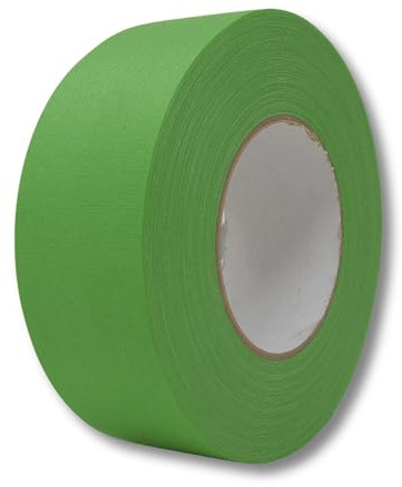 gws Rohgewebe Gewebeband 21541 – 50m x 50mm, grün – Flexibles Gewebeband für Kabelschutz, Markierungen und Outdoor-Projekte – reißfest, temperaturbeständig, ideal für Haushalt und Werkstatt