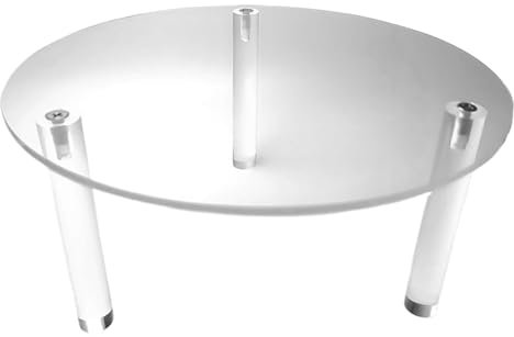 Sionhiuo Support à gâteau en acrylique, support distributeur d'eau en acrylique | Support distributeur de boissons transparent de 7,87 pouces,Support à cocktails, distributeur de boissons de Noël pour