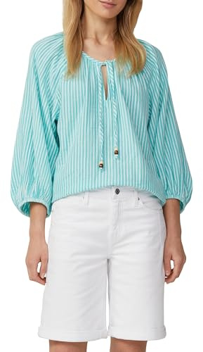 s.Oliver Musselin-Bluse mit Raglanärmeln und Raffung