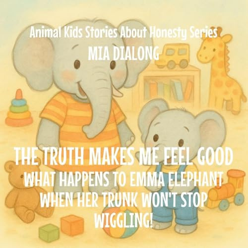 The Truth Makes Me Feel Good: What Happens to Emma Elephant When Her Trunk Won't Stop Wiggling! (Animal Kids Stories about Honesty, Band 2)