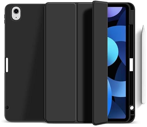 eSTUFF iPad Air 11 2026/2025/2024 Miami Pencil Case. Black PU, ES68201160-BULK