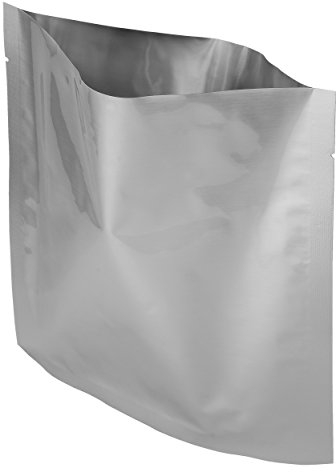 Dry-Packs 10-1-Quart Mylar Bags, 8 by 8-Inch for Dried Dehydrafted