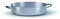 Ballarini Profesional Cacerola Baja con 2 Asas, Aluminio, Gris, 50 cm