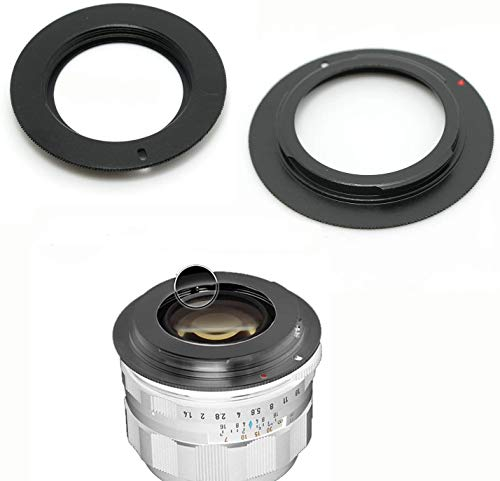DIGITAL HD ® ANELLO ADATTATORE OBIETTIVO M42 mm. M-42 SU CORPO compatibile NIKON AI compatibile PENTAX LEICA zenith ecc.