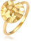 Elli Ring Damen Plättchen Gehämmert Trend in 925 Sterling Silber