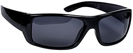 JML PolaOptics Polarised Sunglasses - Advanced, Glare-Reducing HD Lens Technology with UVA/UVB Protection, Scratch-Resistant - Perfect for Outdoor Activities, Sunglasses Mens and Womens, Black