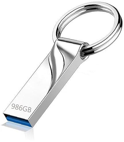 Memoria USB 3.0 ultrarrápida, memoria USB portátil con llavero, resistente al agua, almacenamiento de datos externo, pendrive, para almacenamiento de datos, TV, PC, portátil