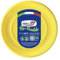 TEKHOME Piatti Plastica fondi,25/50/75/100/125/150 Pezzi piatti plastica colorati lavabili e riutilizzabili Rotondi per Compleanno,Festa, Matrimonio,Fai da Te Fatti a Mano (25, GIALLO)