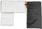 Stainless Steel Mesh Camping Grill, 2pcs Grills Backpacker Barbecue Grills, Campfire Cooking BBQ Grate, Outdoor Mesh Gear for Camping, Hiking, Backpacking