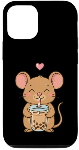 Maus Boba Tea Bubble Tea Hülle für iPhone 12/12 Pro