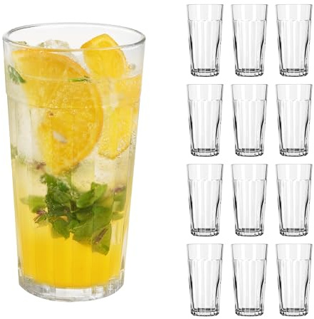 LIBBEY 70662 Cooler/Trinkglas PANELED TUMBLERS, 592 ml, 24er Set