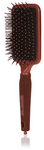 Paddle HairBrush Ionic Detangling Large Paddle Brush Eliminates Frizz Smooths Adds Shine Perfect for Detangling Straightening Blowdrying Hair By Majestik+
