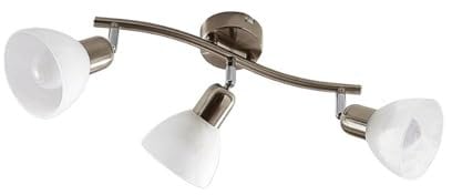 Lindby Strahler 'Paulina' (Modern) in Alu aus Metall (3 flammig, E14) - Deckenlampe, Deckenleuchte, Lampe, Spot, Wohnzimmerleuchte