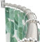 PrettyHome Tringle à rideau de douche incurvée réglable en aluminium et métal - Antirouille - Extensible - 96-183 cm - Design télescopique - Personnalisable - Pour salle de bain - Chromé