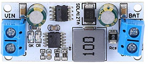 Fafeicy MPPT Solar Controller Lademodul, Blei-Säure-Batterielademodul, für 1-1000AH 12V MPPT Solarcontroller (With terminal), Solarregler