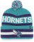 47 NBA Bering Strickmütze mit Bommel für Erwachsene, Teal, EinheitsgröÃŸe