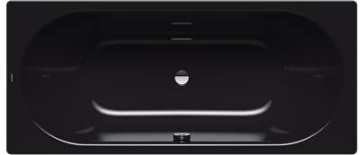 KALDEWEI CLASSIC DUO Badewanne 75 x 180 cm schwarz glänzend