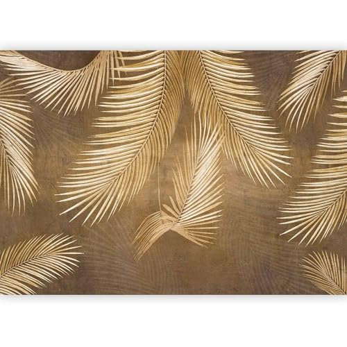 murando - Papier peint panoramique nature 350x256 cm - Revêtement mural décoration pour chambre salon cuisine - Design unique et moderne - Blanc beige jaune - b-A-10078-a-a