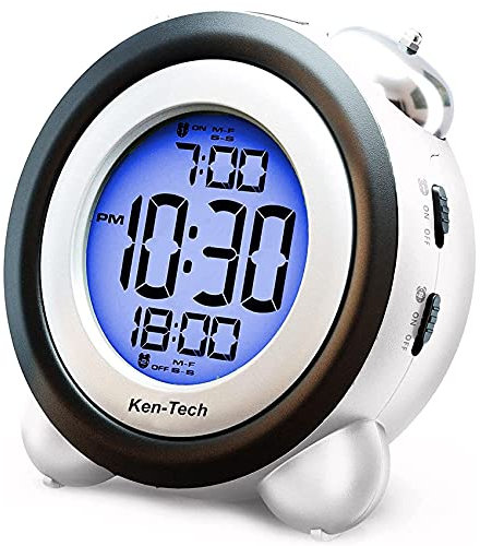 , Datumsanzeige Twin Laut für Alarm Hintergrundbeleuchtung für