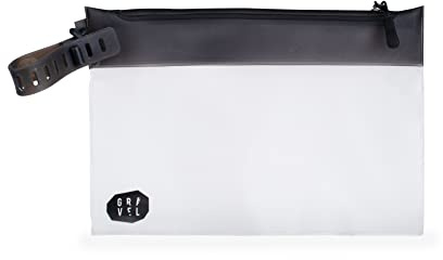 The Pouch 3-1-1 TSA-zugelassene transparente Reise-Kulturbeutel, Handgepäck, Reisezubehör, Toilettenartikel, Kosmetiktasche, Kosmetiktasche, Make-up-Tasche für Damen und Herren, transparent und