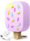 elago Ice Cream Hülle Kompatibel mit AirPods Pro 2 Case - Kompatibel mit AirPods Pro 2. Generation Cover, Karabiner Enthalten, Unterstützt Drahtloses Aufladen, Vollständiger Schutz (Blaubeere)
