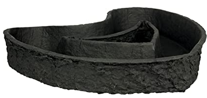 Flowerbox Oasis® Black BIOLIT® Pflanzherz offen - 34 cm