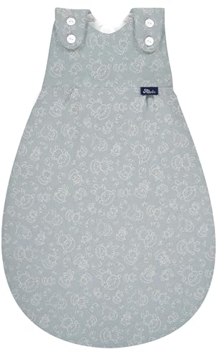 Alvi Baby Mäxchen Außensack Exklusiv I Baby-Schlafsack mitwachsend & atmungsaktiv I Kinderschlafsack waschbar I leichter Schlafsack