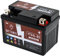 Battanux YTX4L-BS Batterie et batterie pour motocyclette, scellée SLA/AGM 12V4Ah, batterie ATV/UTV/snowmobile/moto sans entretien et sans outils pour l'installation