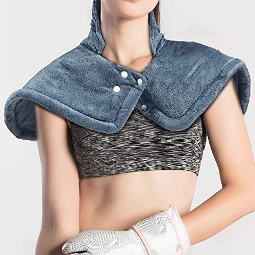 Volenx Coussin Chauffant, Coussin Chauffant Électrique Cervicales Dos, 6 Réglages de Chaleur Réglables, Chauffage Rapide, Protection Contre Surchauffe, Excellent Cadeau pour Papa et Maman
