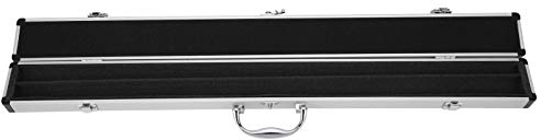 Otufan Snooker Queue Koffer für Pool, Kunstleder Längliches Billard Queue Etui Mit Schaumstoffauskleidung Und Zwei Schlitzen Für Snooker, American Eight Ball Nine Bal, 80 X 7.6 X 5.1 cm