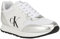 Calvin Klein Baskets Camina pour Femme, Blanc, 38 EU