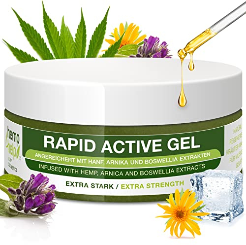 𝐇𝐀𝐍𝐅 Rapid 𝙍Ü𝘾𝙆𝙀𝙉𝙎𝘾𝙃𝙈𝙀𝙍𝙕𝙀𝙉 GEL EXTRA STARK u. Muskel-𝙎𝙘𝙝𝙢𝙚𝙧𝙯𝙚𝙣, 𝘼𝙧𝙩𝙝𝙧𝙤𝙨𝙚, Rheuma Arnica,Beinwell, Weihrauch - 𝙀𝙣𝙩𝙯ü𝙣𝙙𝙪𝙣𝙜𝙨𝙝𝙚𝙢𝙢𝙚𝙣𝙙𝙚 Salbe