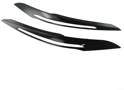 Verbessern Sie das Aussehen Ihrer For 1er Serie F20 F21 mit schwarzen Scheinwerfer-Augenbrauenborten (schwarz)
