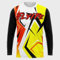 MTB Trikot,T-Shirt,Herren Langarm MountainbikeShirt,Fahhradtrikot MTB Rennrad Trikot,Motocross-Jersey Langarm (P7,L)