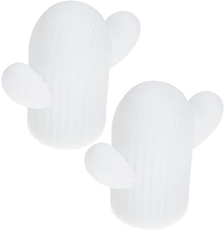OSALADI 2piezas Luz Bebe Nocturna Creativa Lámpara Infantil Forma De Cactus Lámpara De Noche Para Dormitorio