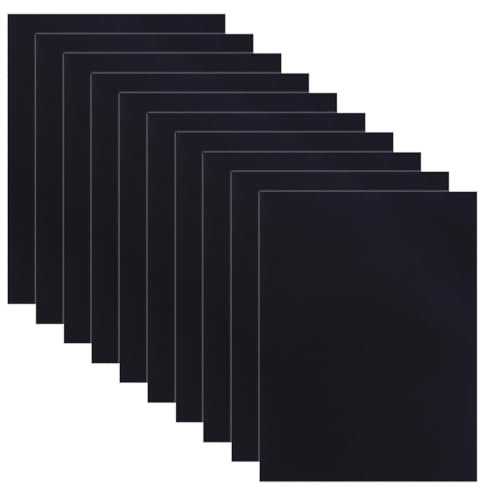 Flicken Selbstklebend Stoff (10 Stück), Stoffflicken Selbstklebend, Daunenjacken-Flicken, Für Zelte, Daunenjacke, Schlafsack, Tasche, Schwarz, 15 x 20 cm