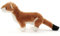 Uni-Toys - Wiesel Plushie - 22 cm (Länge) - Plüsch-Marder - Plüschtier, Kuscheltier