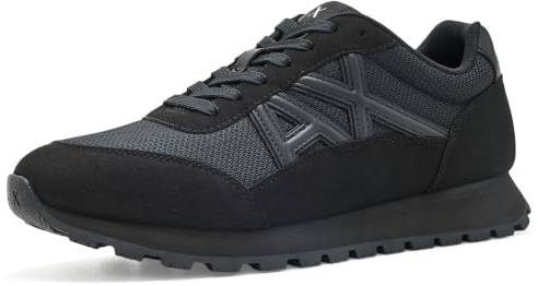 Armani Exchange Herren Side Geometric Logo MotifsSneaker