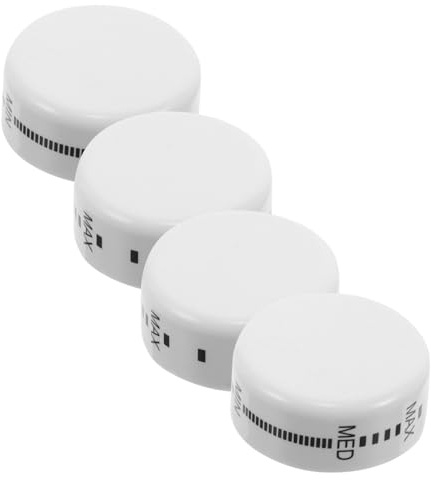 Toyvian 4 Piezas Perillas de Control de Temperatura para Frigorífico Mini Termostato Reemplazo para Neveras y Congeladores Fácil Instalación